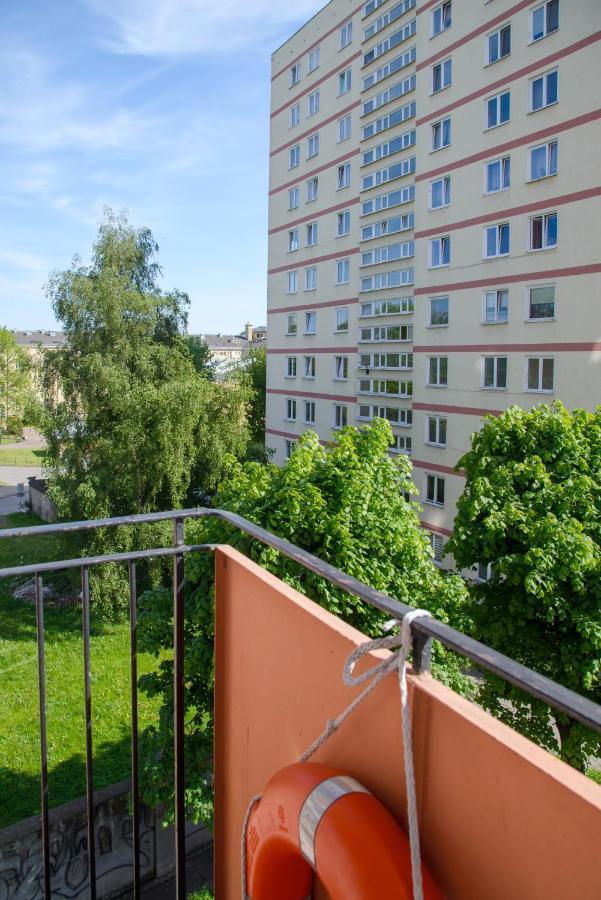 גדנסק דירות באזור Long Gardens, בגודל 46 מר, עם 3 חדרי שינה ו- 1 חדרי רחצה פרטיים מראה חיצוני תמונה